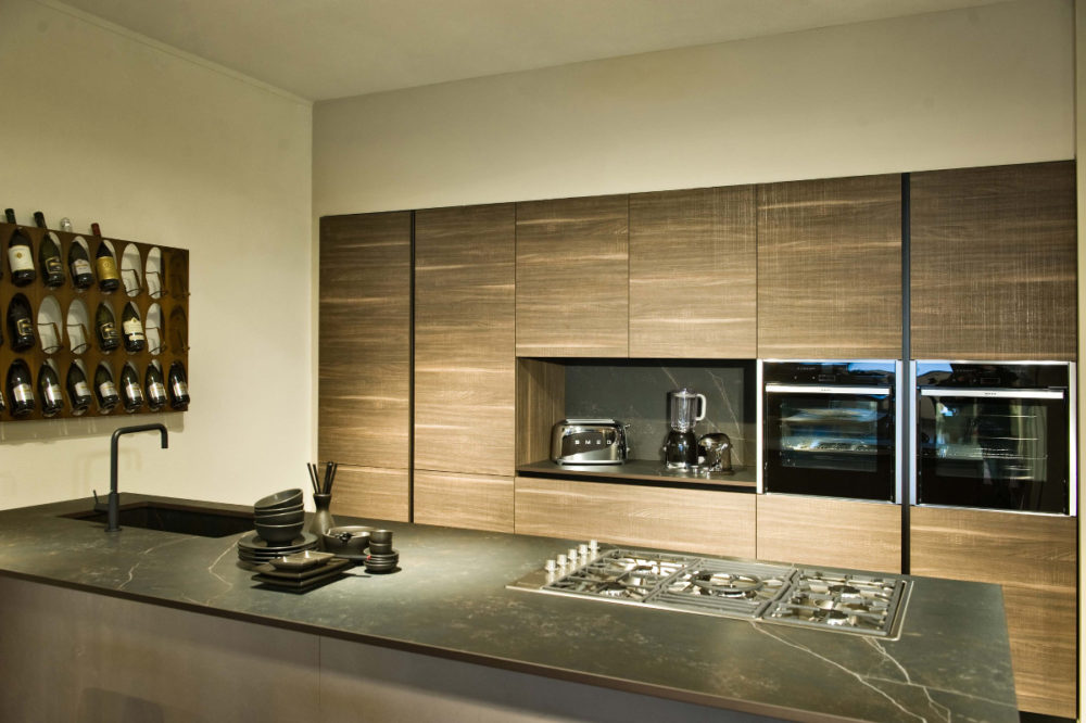 Cucina a misura in laminato